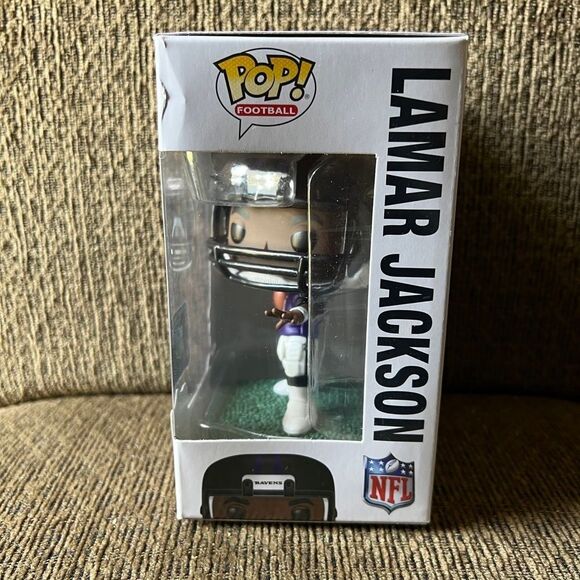 Damaged Funko Pop Box NFL Lamar Jackson #146 - Picture 2 of 6